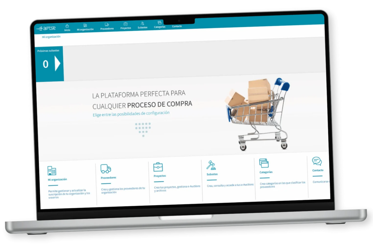 Plataforma digital SaaS para procesos de Compras B2B